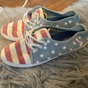 American flag vans shoes